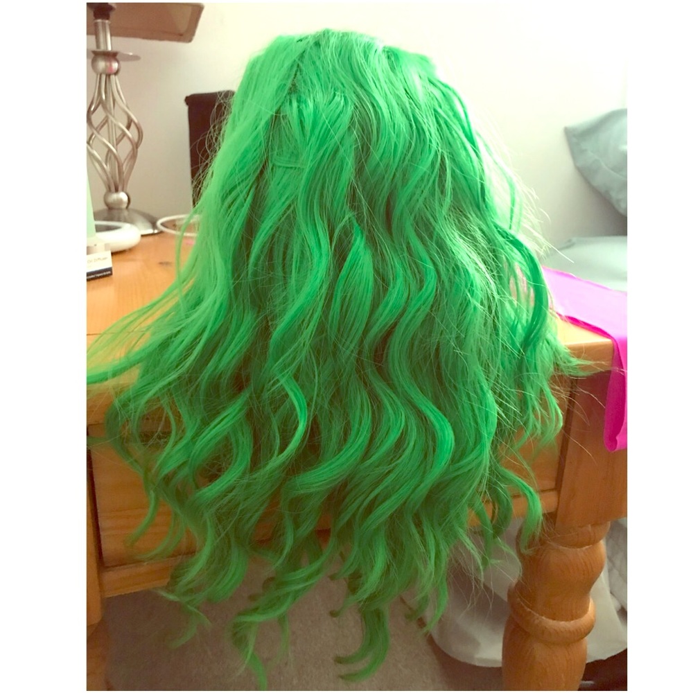 Green Wig/ Halloween Costume
